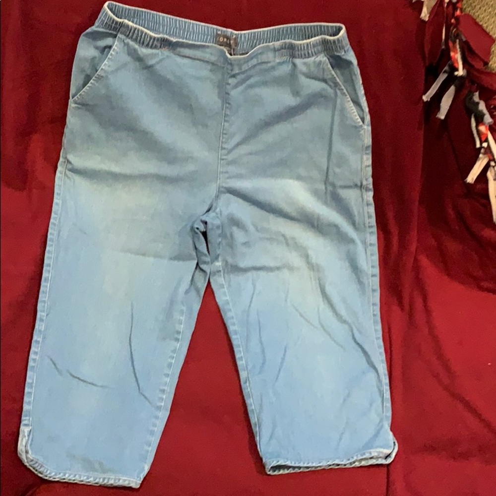 Denim Capris